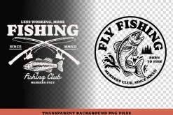 Fishing Design Collection - Mono