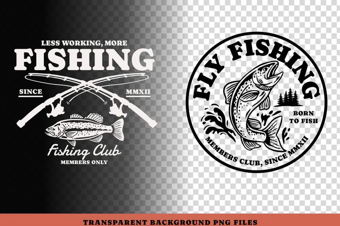 Fishing Design Collection - Mono