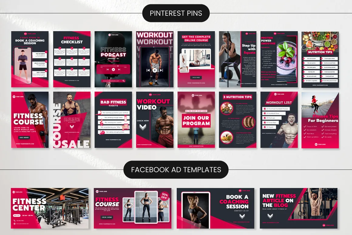 Fitness Coach Social Media Bundle