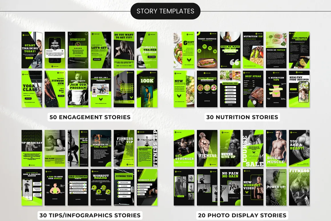 Fitness Coach Social Media Bundle