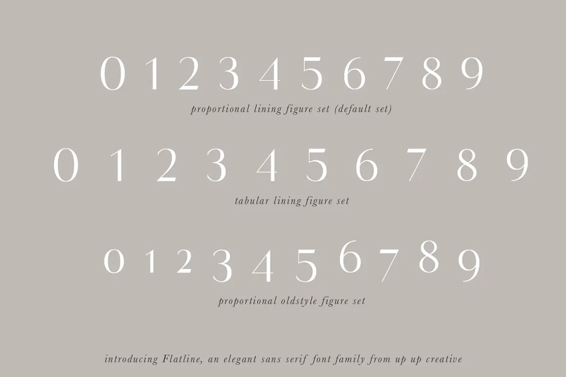 Flatline Sans Complete - 16 fonts