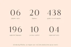 Flatline Sans Complete - 16 fonts