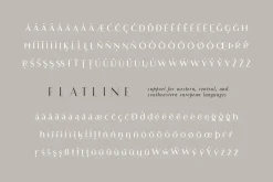 Flatline Sans Complete - 16 fonts