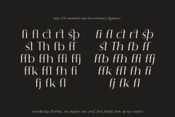 Flatline Sans Complete - 16 fonts