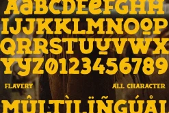 Flavery - Vintage Slab Serif