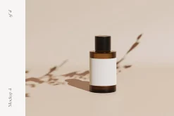 Fleur: Cosmetic Bottle Mockups
