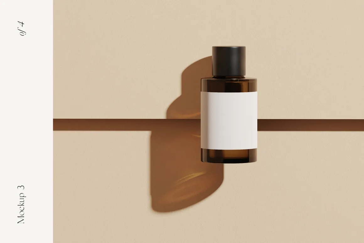Fleur: Cosmetic Bottle Mockups