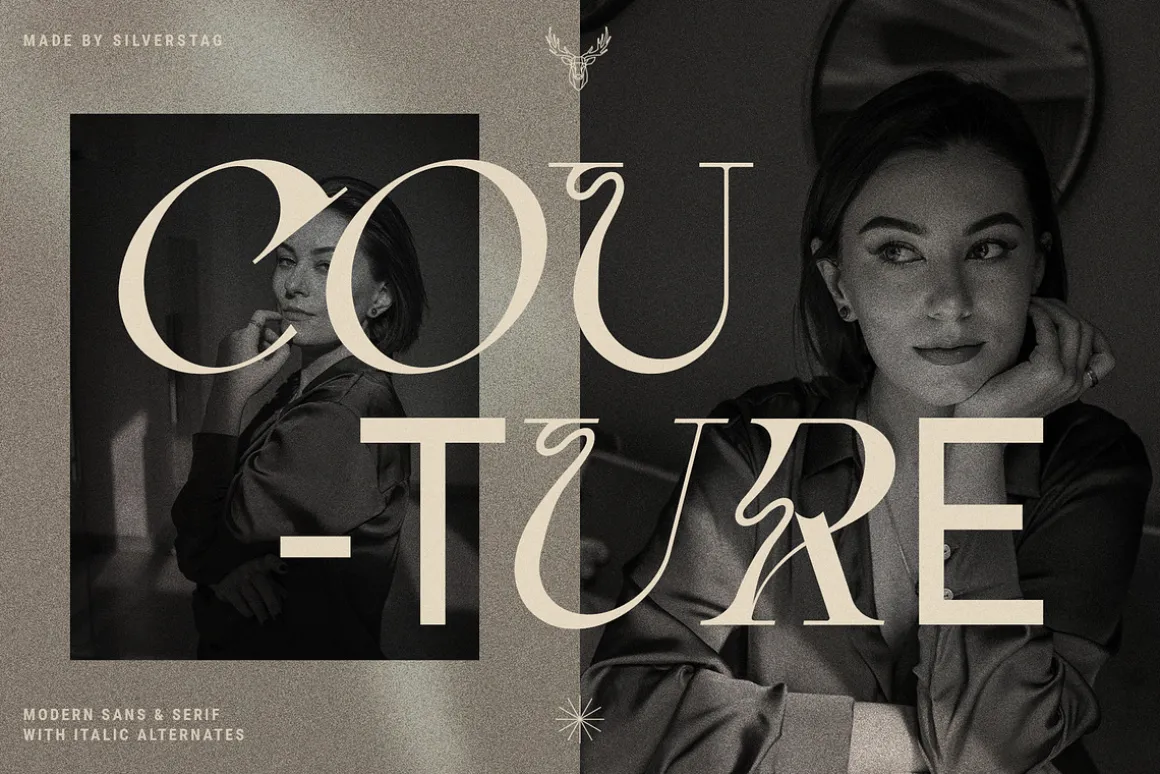 Fleur Display - Sans/Serif Font Duo