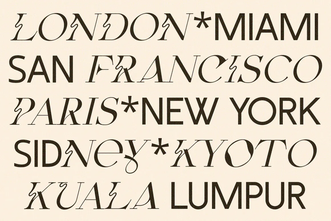 Fleur Display - Sans/Serif Font Duo