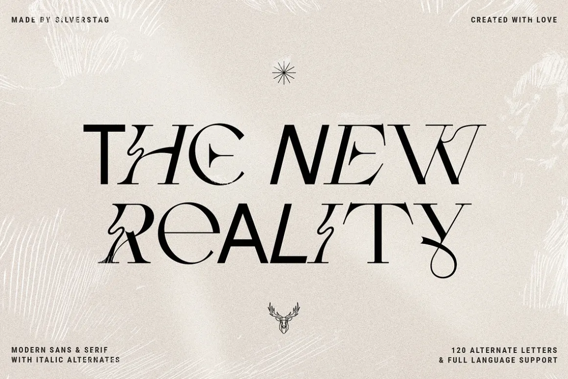 Fleur Display - Sans/Serif Font Duo