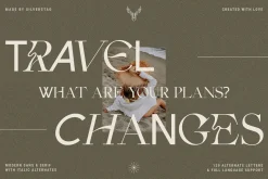 Fleur Display - Sans/Serif Font Duo