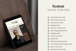Flodesk Email Newsletter Templates