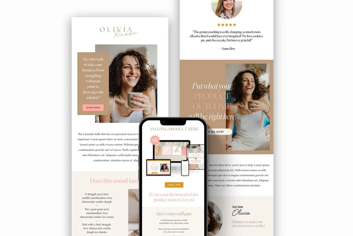 Flodesk Template | Launch Email