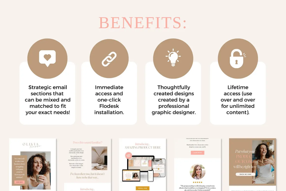 Flodesk Template | Launch Email
