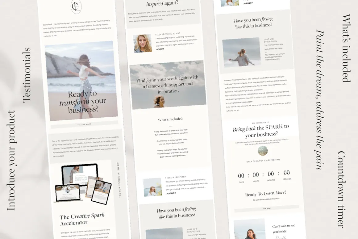 Flodesk Course Launch Template