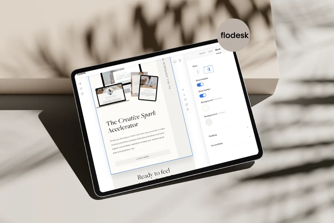 Flodesk Course Launch Template