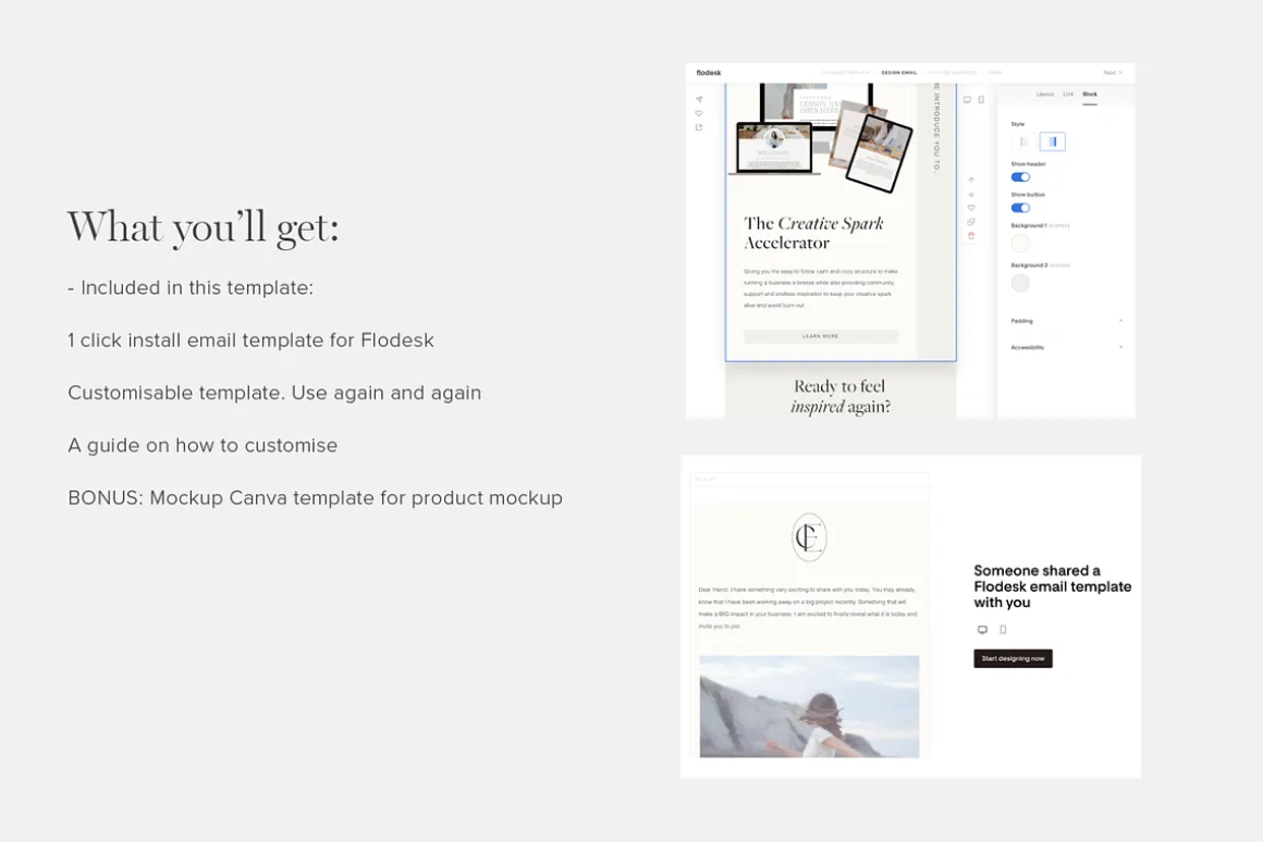 Flodesk Course Launch Template