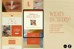 Flodesk Email Template Canva Graphic