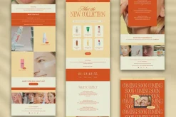 Flodesk Email Template Canva Graphic