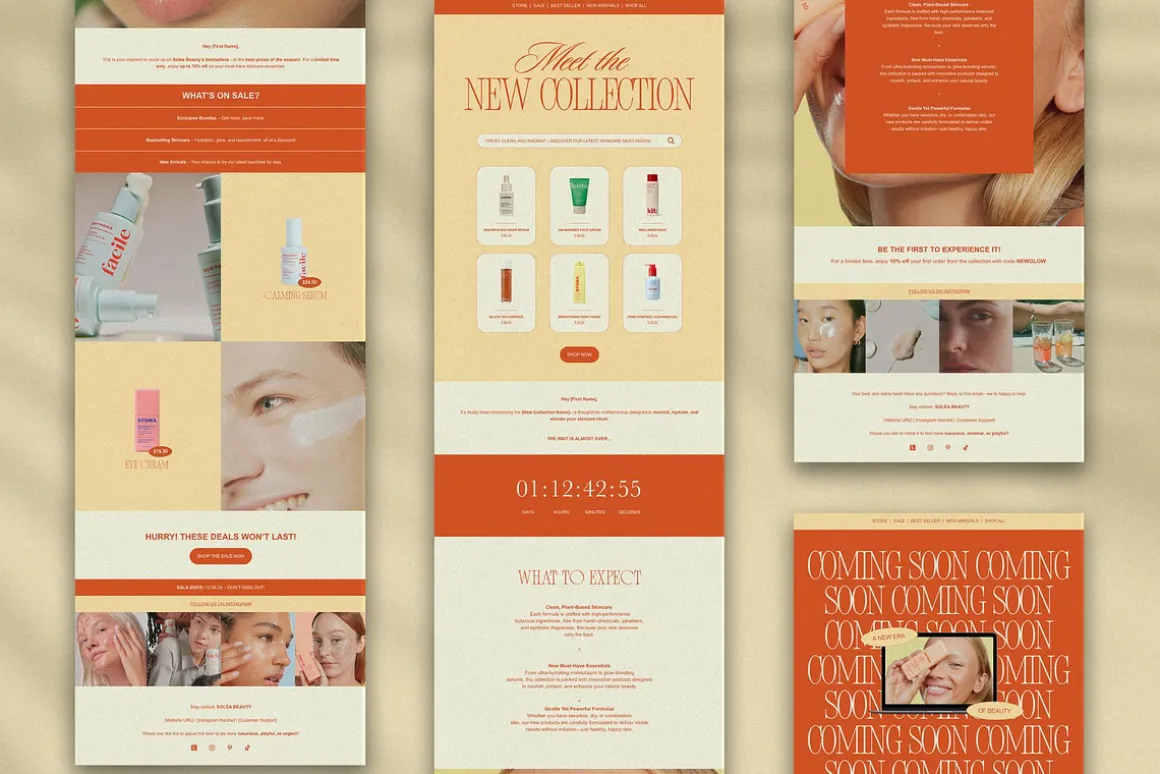 Flodesk Email Template Canva Graphic