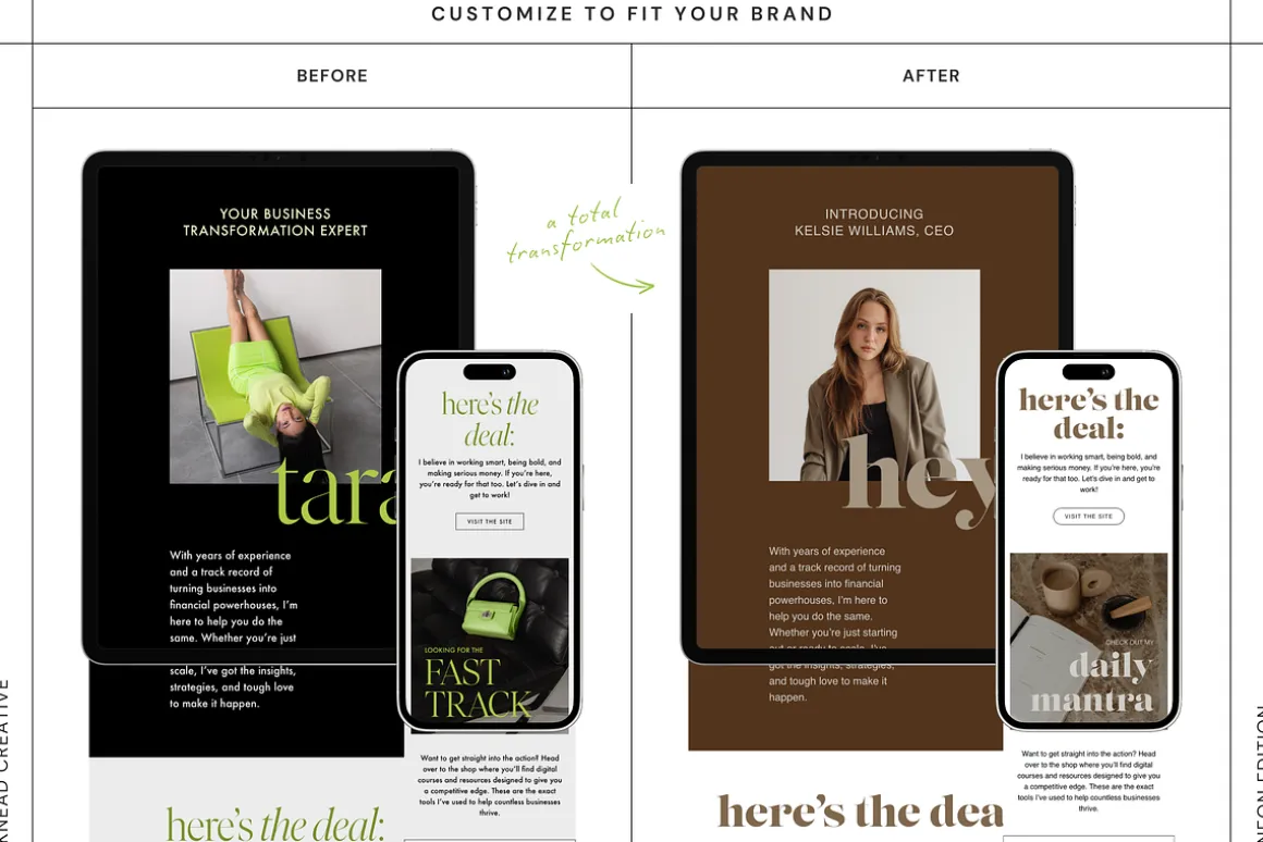 Flodesk Email Templates for Creators