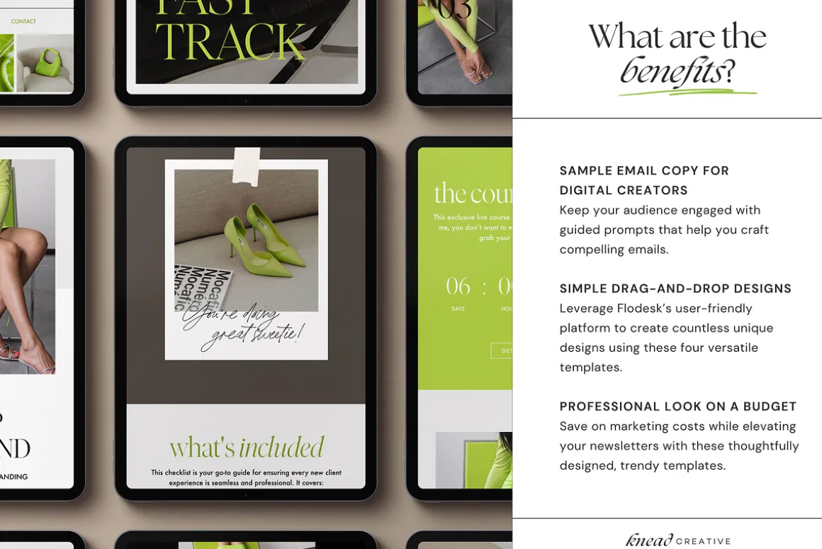 Flodesk Email Templates for Creators