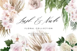 FLORAL BUNDLE - Watercolor Library