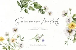 FLORAL BUNDLE - Watercolor Library