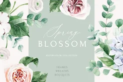 FLORAL BUNDLE - Watercolor Library