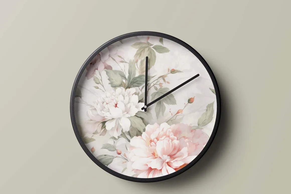Floral Vintage Seamless Pattern Art