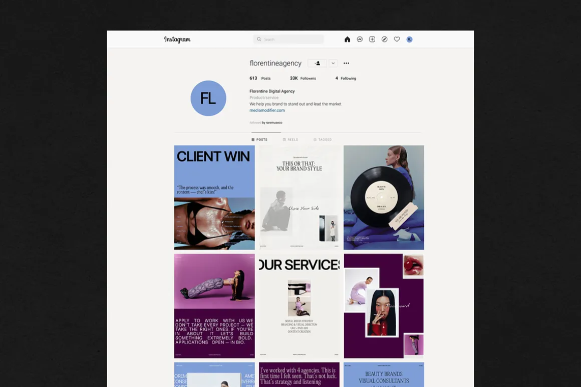 Florentine Social Media Kit