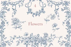 Flowering Vintage PNG Floral borders