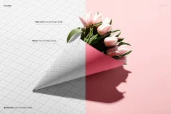 Flower Packaging Mockup