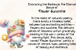 Flower Sunshine - Handwritten