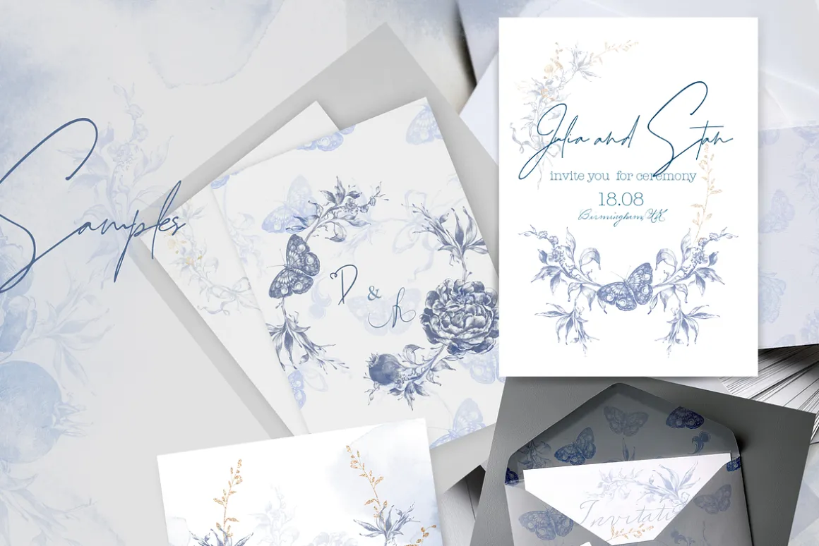 Flowers victorian baroque bundle