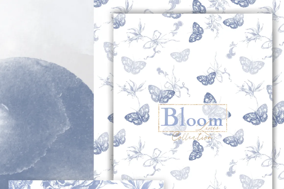 Flowers victorian baroque bundle