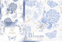 Flowers victorian baroque bundle