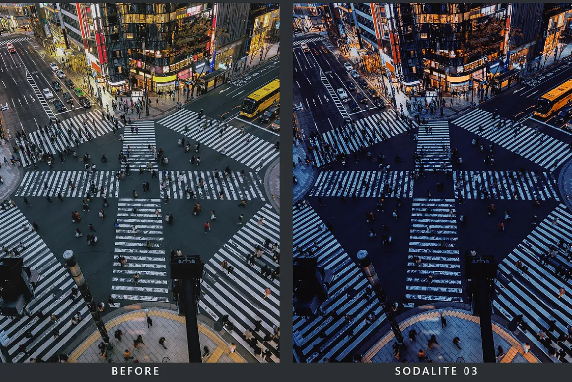 20 Fluorescence LR Presets