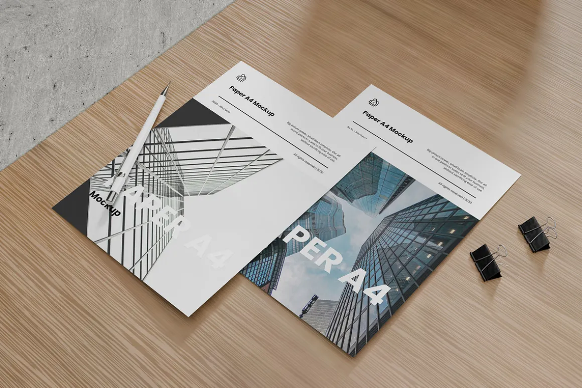 Flyer A4 Mockup