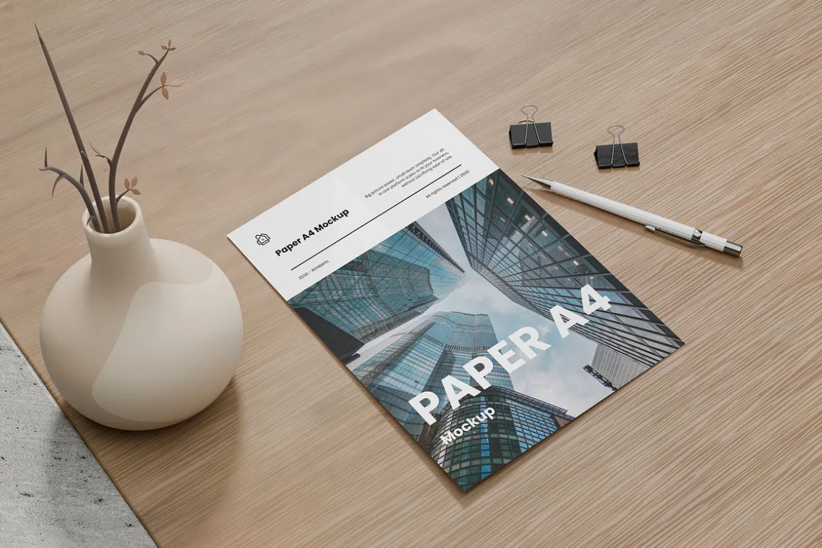 Flyer A4 Mockup