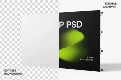 Foldable Backdrop Banner Mockup