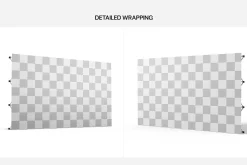 Foldable Backdrop Banner Mockup