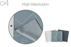 Folded Fabric Stack Mockup Set