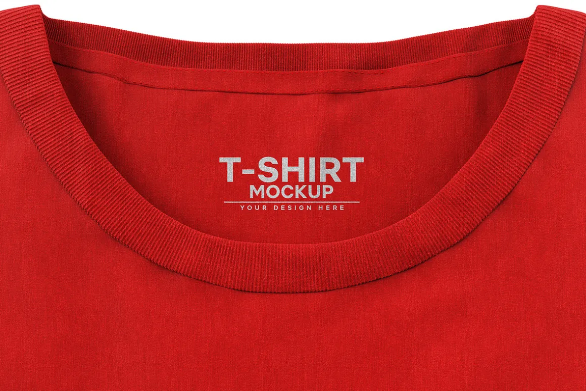 Folded T-Shirt Mockup