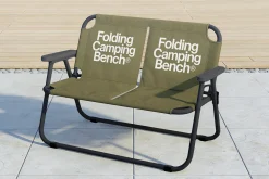 Folding Camping Bench Mockup