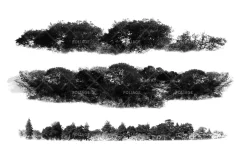 Foliage brush set