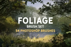 Foliage brush set