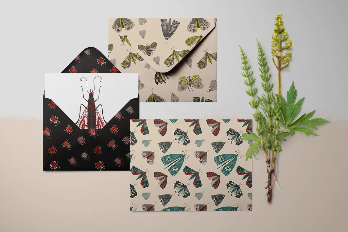 Folk Art Insects.