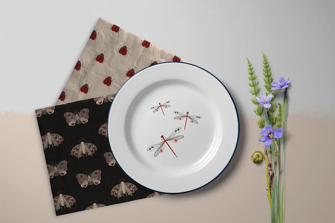 Folk Art Insects.