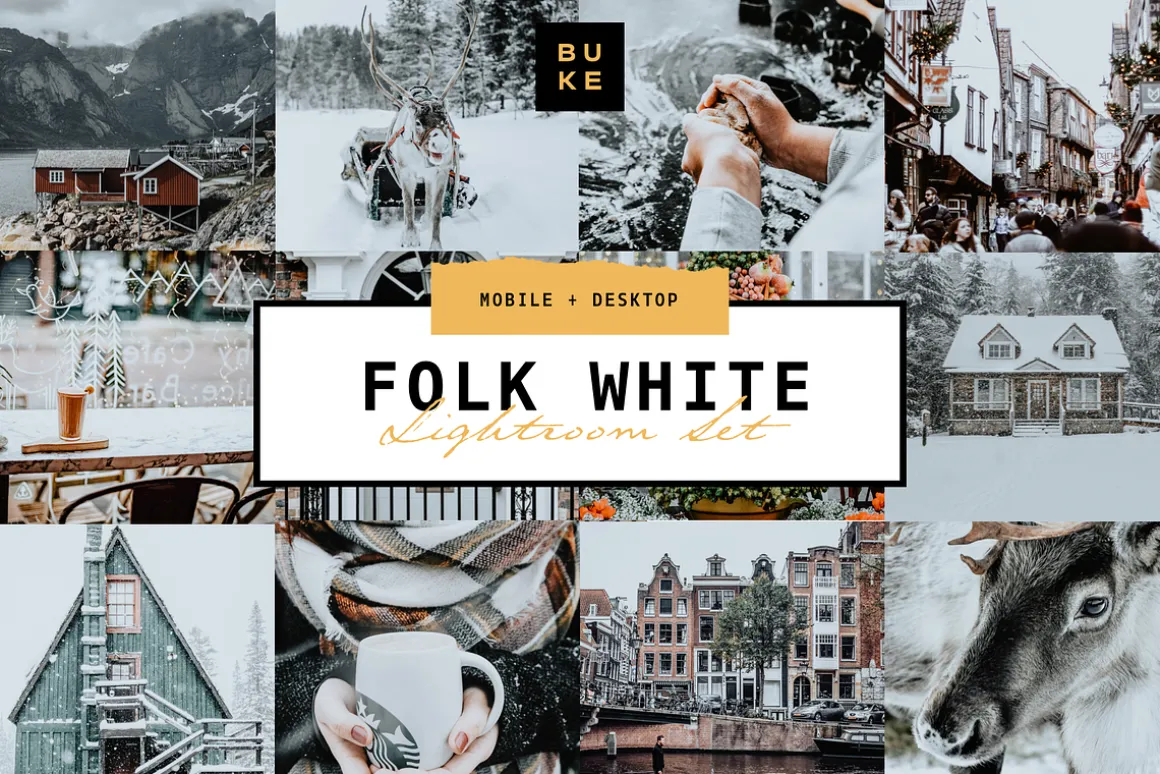 Folk White - Lightroom Presets Pair